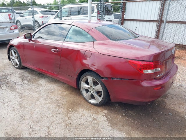 45486916 :رقم المزاد ، JTHFE2C29A2501400 vin ، 2010 Lexus Is 350c مزاد بيع