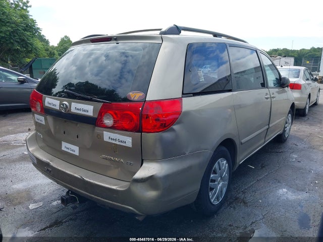 2007 Toyota Sienna Ce მანქანა იყიდება აუქციონზე, vin: 5TDZK23CX7S001599, აუქციონის ნომერი: 45487016