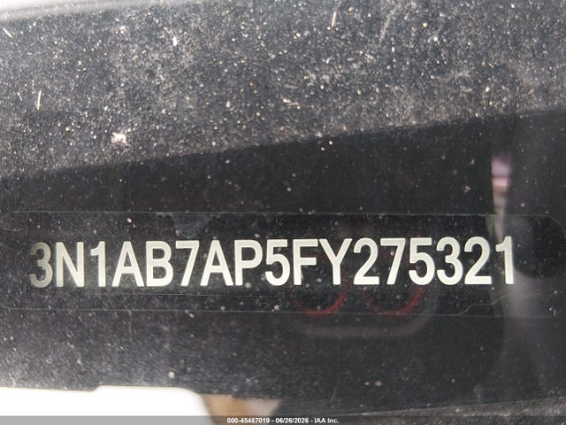 3N1AB7AP5FY275321 Nissan Sentra Fe+ S/s/sl/sr/sv