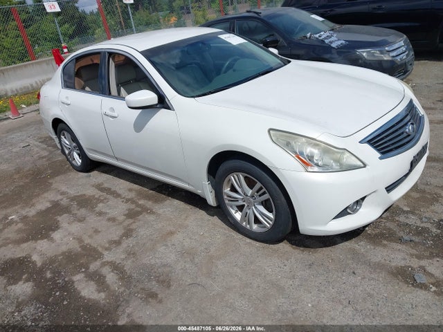 2011 Infiniti G25x მანქანა იყიდება აუქციონზე, vin: JN1DV6AR6BM652168, აუქციონის ნომერი: 45487105