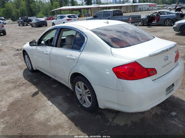 2011 Infiniti G25x მანქანა იყიდება აუქციონზე, vin: JN1DV6AR6BM652168, აუქციონის ნომერი: 45487105