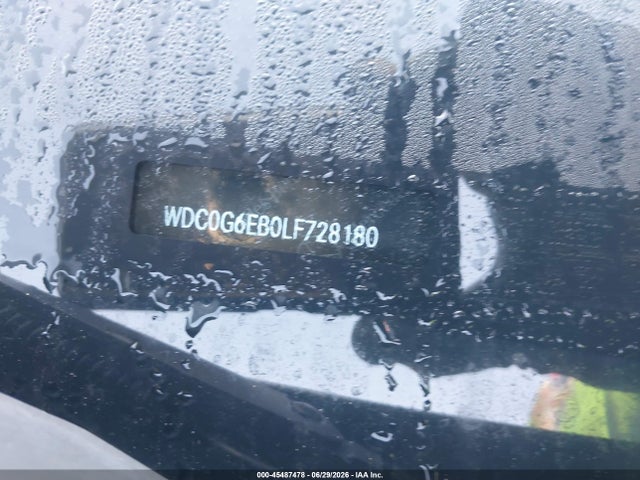 45487478 :رقم المزاد ، WDC0G6EB0LF728180 vin ، 2020 Mercedes-benz Amg Glc 43 4matic مزاد بيع