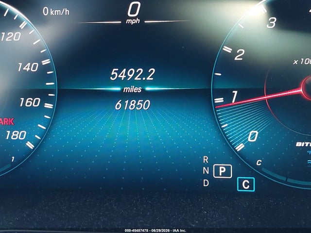 45487478 :رقم المزاد ، WDC0G6EB0LF728180 vin ، 2020 Mercedes-benz Amg Glc 43 4matic مزاد بيع