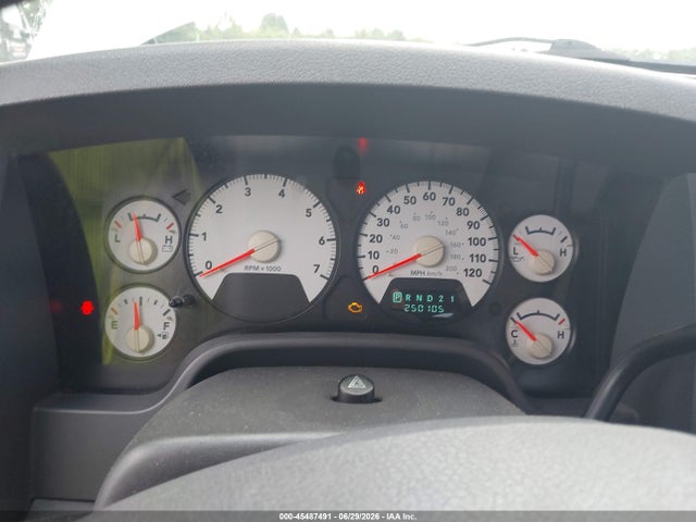 45487491 :رقم المزاد ، 1D7KS28D46J182980 vin ، 2006 Dodge Ram 2500 Slt/trx4 Off Road/sport/power Wagon مزاد بيع