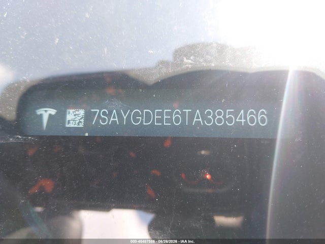 Aukcja sprzedaży 2026 Tesla Model Y All-wheel Drive/long Range Launch Series/premium All-wheel Drive, vin: 7SAYGDEE6TA385466, numer aukcji: 45487586