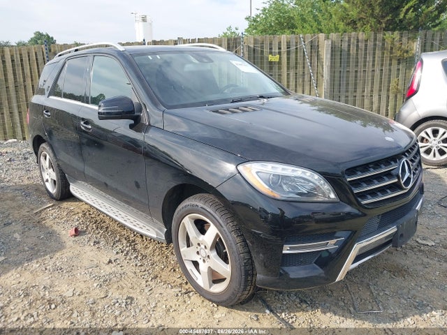 45487637 :رقم المزاد ، 4JGDA5HBXEA268990 vin ، 2014 Mercedes-benz Ml 350 4matic مزاد بيع