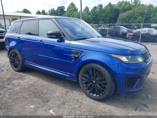 Продажа на аукционе авто 2016 Land Rover Range Rover Sport 5.0l V8 Supercharged Svr, vin: SALWZ2EF6GA114882, номер лота: 45487681