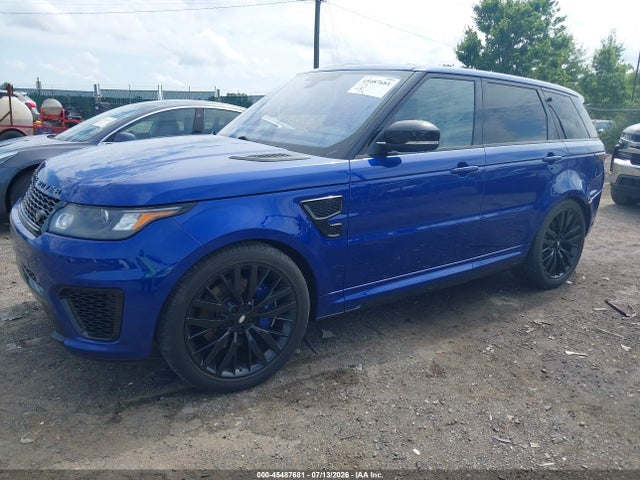 Продажа на аукционе авто 2016 Land Rover Range Rover Sport 5.0l V8 Supercharged Svr, vin: SALWZ2EF6GA114882, номер лота: 45487681