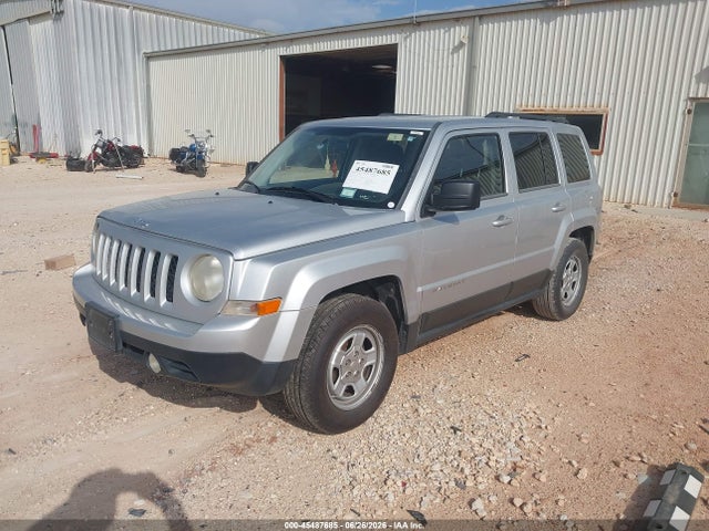 2012 Jeep Patriot Sport მანქანა იყიდება აუქციონზე, vin: 1C4NJPBA7CD611352, აუქციონის ნომერი: 45487685