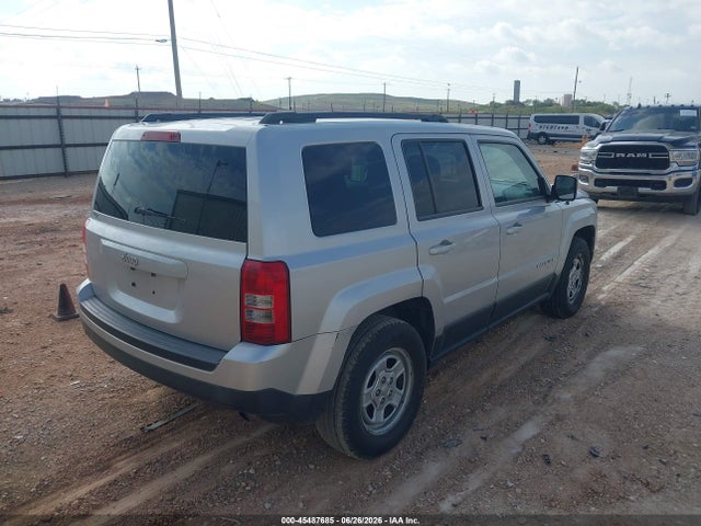 2012 Jeep Patriot Sport მანქანა იყიდება აუქციონზე, vin: 1C4NJPBA7CD611352, აუქციონის ნომერი: 45487685