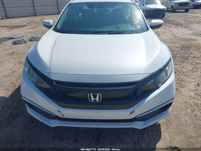 45487770 :رقم المزاد ، 19XFC2F66KE027075 vin ، 2019 Honda Civic Lx مزاد بيع