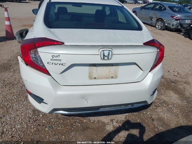 45487770 :رقم المزاد ، 19XFC2F66KE027075 vin ، 2019 Honda Civic Lx مزاد بيع