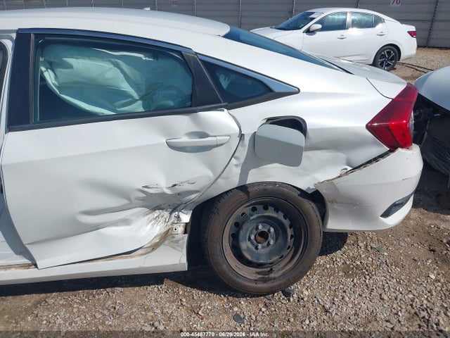 45487770 :رقم المزاد ، 19XFC2F66KE027075 vin ، 2019 Honda Civic Lx مزاد بيع