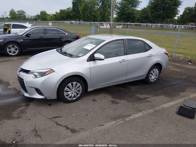 Продаж на аукціоні авто 2016 Toyota Corolla L, vin: 5YFBURHE0GP453309, номер лоту: 45487820