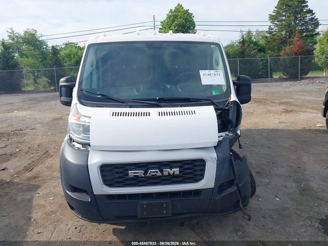 45487833 :رقم المزاد ، 3C6TRVAG7KE505949 vin ، 2019 Ram Promaster 1500 Low Roof 136 Wb مزاد بيع
