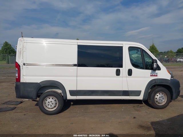 45487833 :رقم المزاد ، 3C6TRVAG7KE505949 vin ، 2019 Ram Promaster 1500 Low Roof 136 Wb مزاد بيع