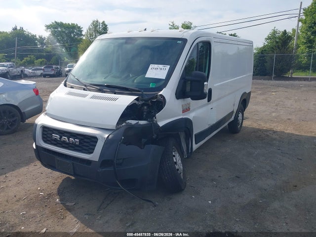 45487833 :رقم المزاد ، 3C6TRVAG7KE505949 vin ، 2019 Ram Promaster 1500 Low Roof 136 Wb مزاد بيع