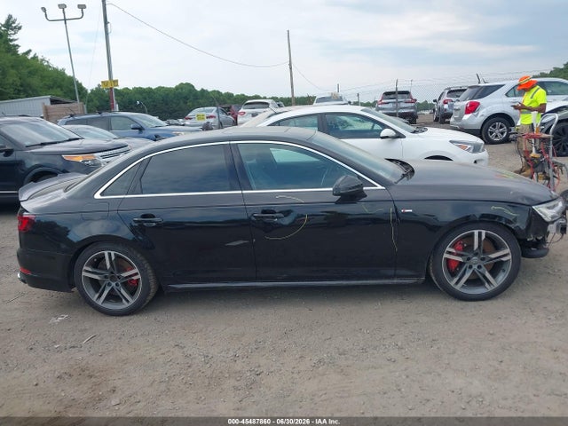 2018 Audi A4 2.0t Premium/2.0t Tech Premium მანქანა იყიდება აუქციონზე, vin: WAUENAF47JA207775, აუქციონის ნომერი: 45487860