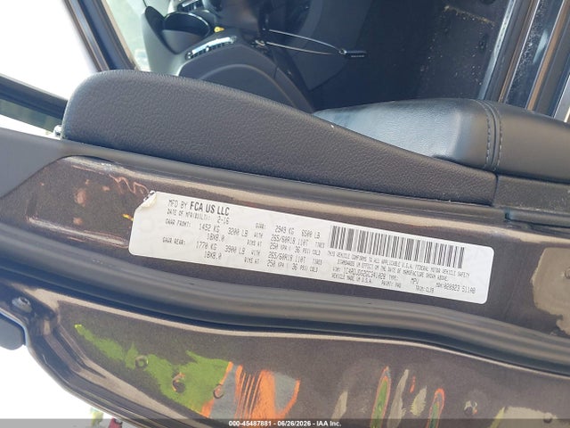 Продаж на аукціоні авто 2016 Dodge Durango Limited, vin: 1C4RDJDG2GC341028, номер лоту: 45487881