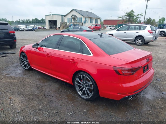 Aukcja sprzedaży 2019 Audi S4 3.0t Premium, vin: WAUB4AF43KA111472, numer aukcji: 45487946