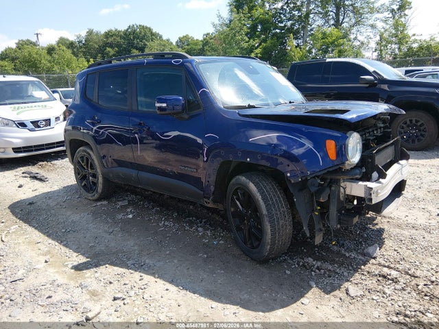 Продажа на аукционе авто 2017 Jeep Renegade Altitude, vin: ZACCJBBB5HPE61169, номер лота: 45487981