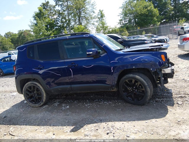 Продажа на аукционе авто 2017 Jeep Renegade Altitude, vin: ZACCJBBB5HPE61169, номер лота: 45487981