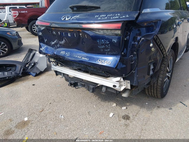 Aukcja sprzedaży 2022 Infiniti Qx60 Sensory Awd, vin: 5N1DL1GSXNC335242, numer aukcji: 45488078