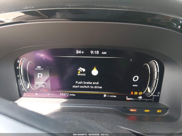Aukcja sprzedaży 2022 Infiniti Qx60 Sensory Awd, vin: 5N1DL1GSXNC335242, numer aukcji: 45488078