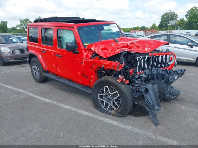 45488184 :رقم المزاد ، 1C4PJXEG4SW563479 vin ، 2025 Jeep Wrangler 4-door Sahara 4x4 مزاد بيع