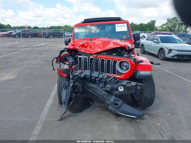 45488184 :رقم المزاد ، 1C4PJXEG4SW563479 vin ، 2025 Jeep Wrangler 4-door Sahara 4x4 مزاد بيع