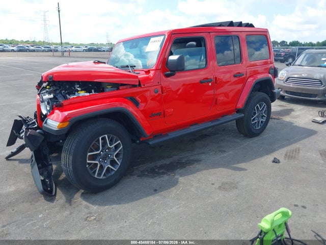 45488184 :رقم المزاد ، 1C4PJXEG4SW563479 vin ، 2025 Jeep Wrangler 4-door Sahara 4x4 مزاد بيع