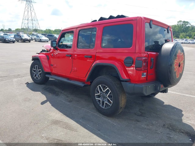 45488184 :رقم المزاد ، 1C4PJXEG4SW563479 vin ، 2025 Jeep Wrangler 4-door Sahara 4x4 مزاد بيع