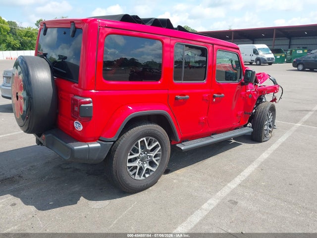45488184 :رقم المزاد ، 1C4PJXEG4SW563479 vin ، 2025 Jeep Wrangler 4-door Sahara 4x4 مزاد بيع