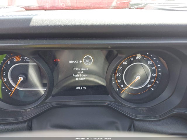 45488184 :رقم المزاد ، 1C4PJXEG4SW563479 vin ، 2025 Jeep Wrangler 4-door Sahara 4x4 مزاد بيع