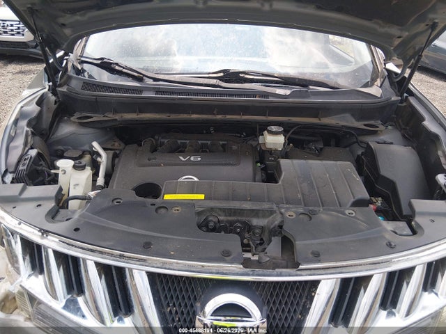 2009 Nissan Murano Sl მანქანა იყიდება აუქციონზე, vin: JN8AZ18U69W105454, აუქციონის ნომერი: 45488194