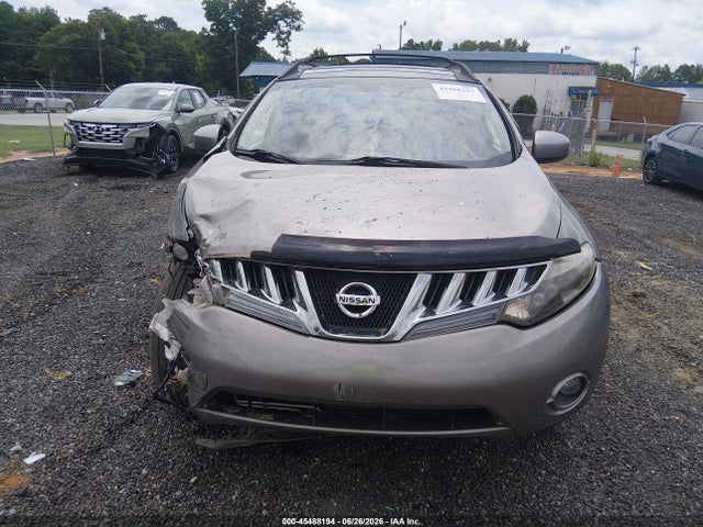 2009 Nissan Murano Sl მანქანა იყიდება აუქციონზე, vin: JN8AZ18U69W105454, აუქციონის ნომერი: 45488194