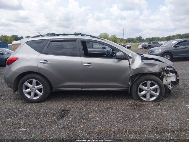 2009 Nissan Murano Sl მანქანა იყიდება აუქციონზე, vin: JN8AZ18U69W105454, აუქციონის ნომერი: 45488194