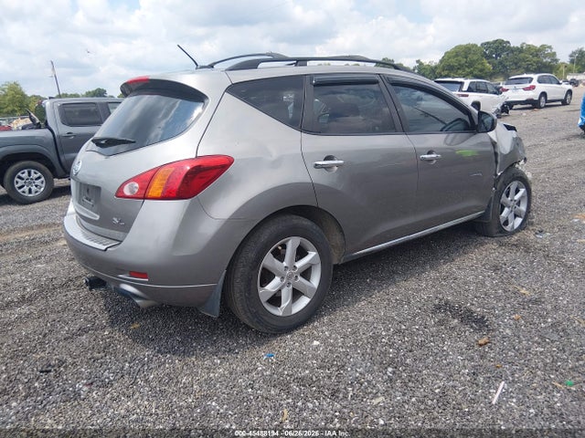 2009 Nissan Murano Sl მანქანა იყიდება აუქციონზე, vin: JN8AZ18U69W105454, აუქციონის ნომერი: 45488194