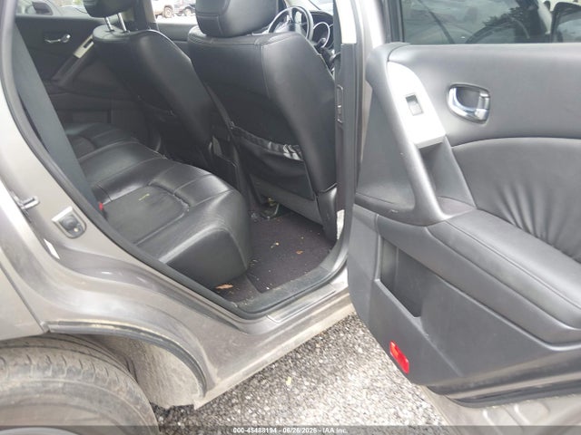2009 Nissan Murano Sl მანქანა იყიდება აუქციონზე, vin: JN8AZ18U69W105454, აუქციონის ნომერი: 45488194