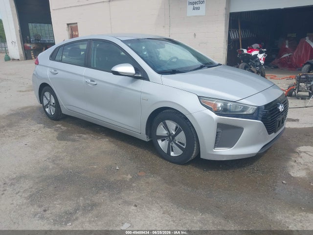 2018 Hyundai Ioniq Hybrid Blue მანქანა იყიდება აუქციონზე, vin: KMHC65LC9JU075218, აუქციონის ნომერი: 45488434