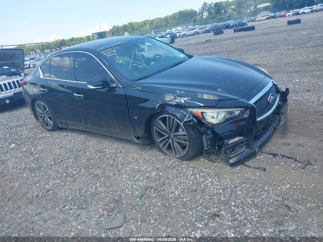2015 Infiniti Q50 Sport მანქანა იყიდება აუქციონზე, vin: JN1BV7AR2FM393911, აუქციონის ნომერი: 45488442
