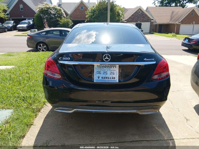 45488460 :رقم المزاد ، 55SWF4KB9GU147359 vin ، 2016 Mercedes-benz C 300 Luxury 4matic مزاد بيع