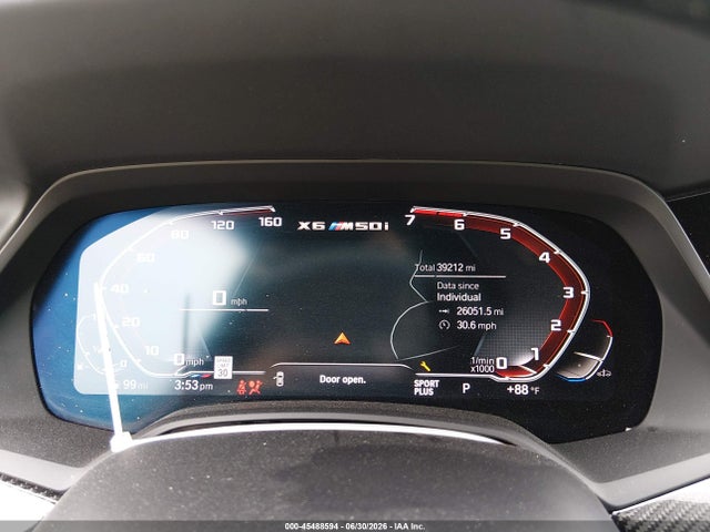 Aukcja sprzedaży 2021 Bmw X6 M50i, vin: 5UXCY8C02M9F92021, numer aukcji: 45488594