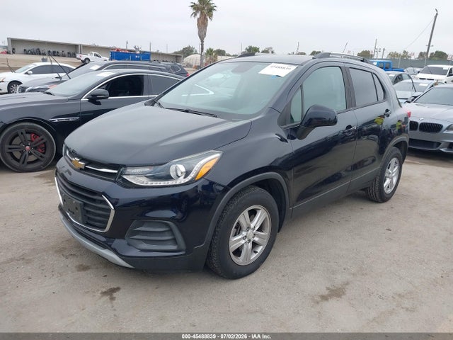 2021 Chevrolet Trax Fwd Lt მანქანა იყიდება აუქციონზე, vin: KL7CJLSM1MB376497, აუქციონის ნომერი: 45488839