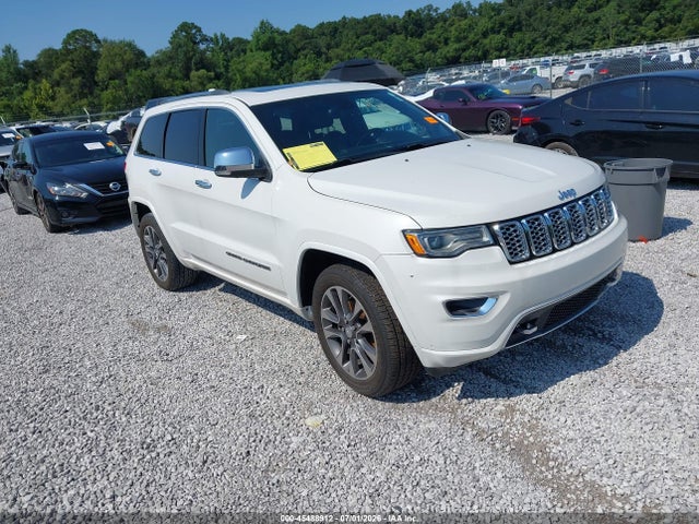 45488912 :رقم المزاد ، 1C4RJECG0HC621548 vin ، 2017 Jeep Grand Cherokee Overland 4x2 مزاد بيع
