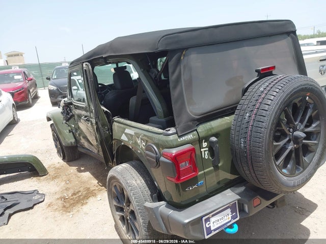 Aukcja sprzedaży 2023 Jeep Wrangler 4xe Sahara 4x4, vin: 1C4JJXP62PW684867, numer aukcji: 45488918