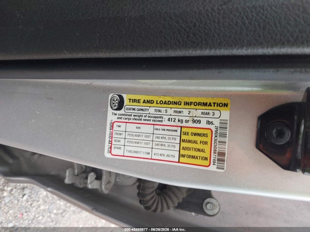 45488977 :رقم المزاد ، 2FMDK3GC5DBB77494 vin ، 2013 Ford Edge Se مزاد بيع
