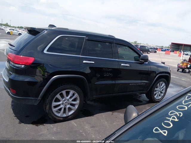 Продаж на аукціоні авто 2017 Jeep Grand Cherokee Limited 4x4, vin: 1C4RJFBG1HC801838, номер лоту: 45488991