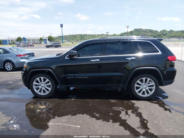 Продаж на аукціоні авто 2017 Jeep Grand Cherokee Limited 4x4, vin: 1C4RJFBG1HC801838, номер лоту: 45488991