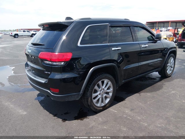Продаж на аукціоні авто 2017 Jeep Grand Cherokee Limited 4x4, vin: 1C4RJFBG1HC801838, номер лоту: 45488991